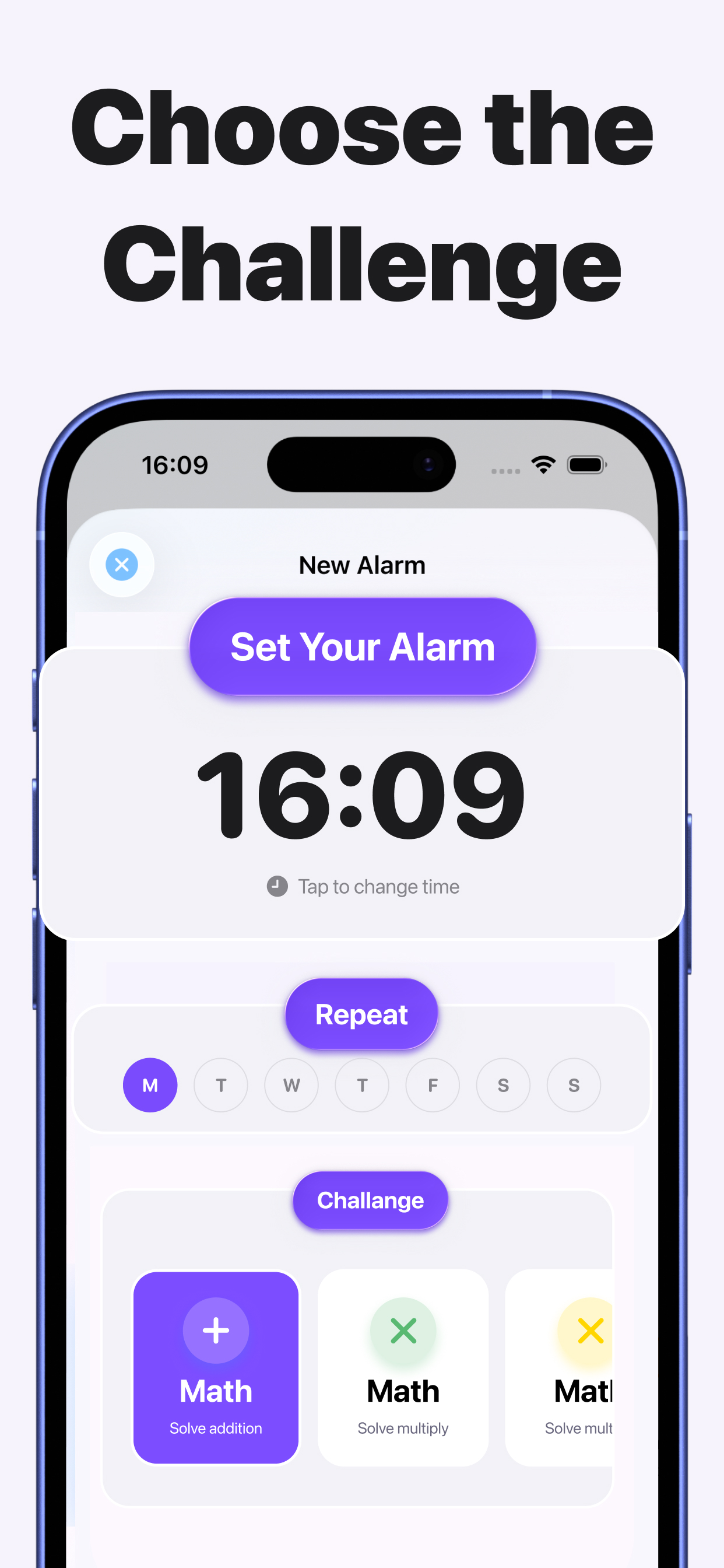 Shake phone to stop alarm mission